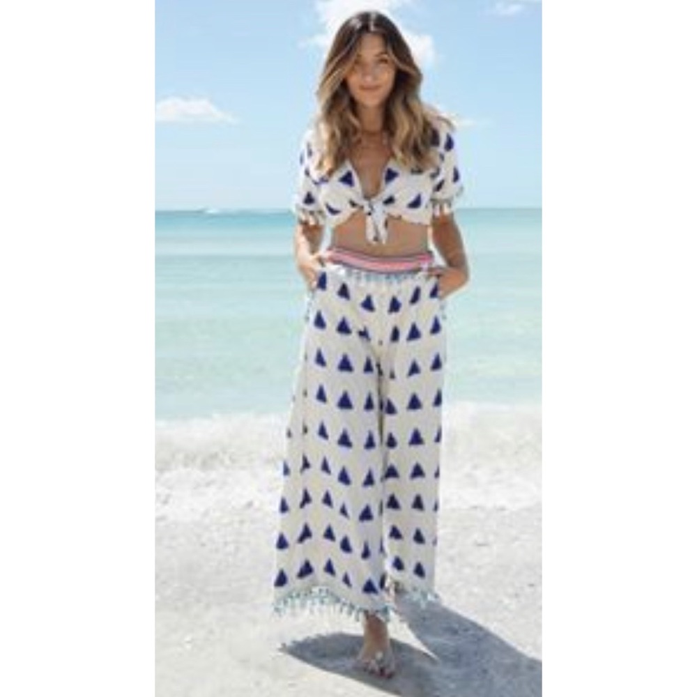 Tessora Lydia cropped wrap top - Picture 3 of 6